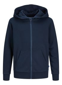 Felpe con zip Jjebradley Sweat Zip Hood Noos Jnr bambino blu Jack & Jones Felpe con zip Jjebradley Sweat Zip Hood Noos Jnr bambino blu NAVY BLAZER