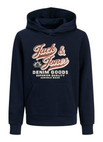 Kapuzenpullover Jjelogo Sweat Hood 2 Col 25/26 Noos Jnr jungen blau
