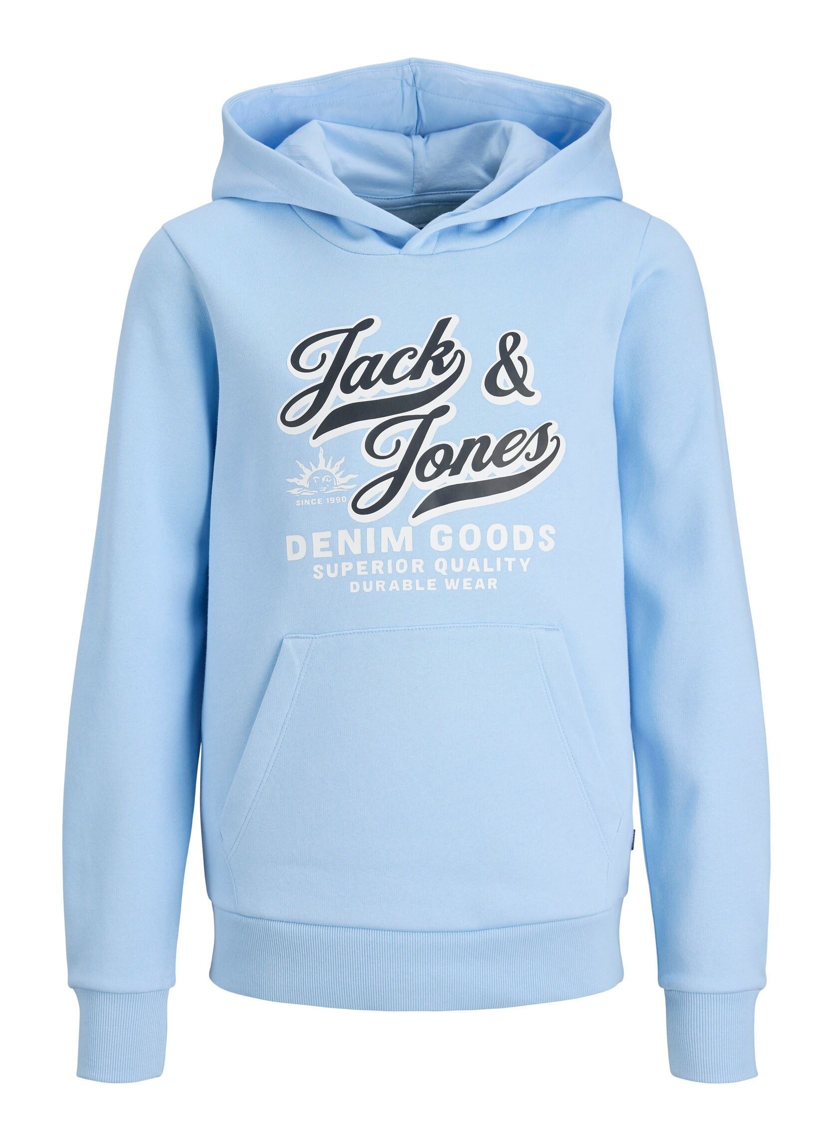 Vêtements Jack & Jones Jjelogo Sweat Hood 2 Col 2526 Noos Jnr pour Accessoires
