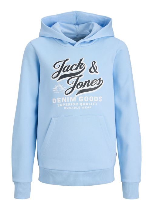 Jack & Jones Sweats à capuche Jjelogo Sweat Hood 2 Col 25/26 Noos Jnr garçon bleu