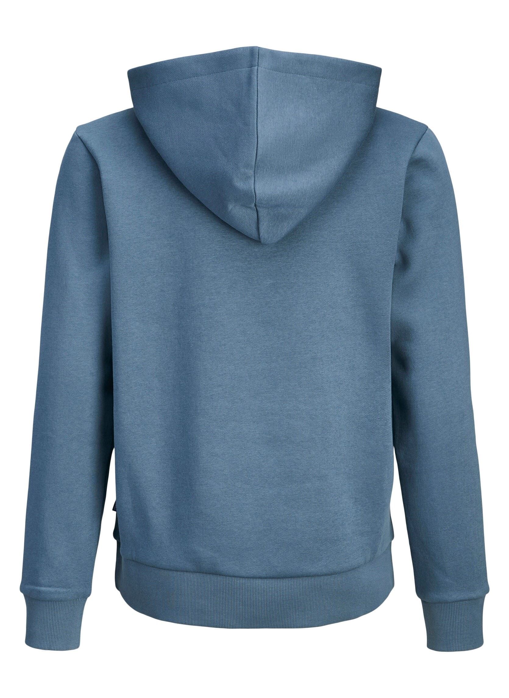 Kapuzenpullover Jjelogo Sweat Hood 2 Col 25/26 Noos Jnr jungen blau Jack & Jones Kapuzenpullover Jjelogo Sweat Hood 2 Col 25/26 Noos Jnr jungen blau BLUE MIRAGE