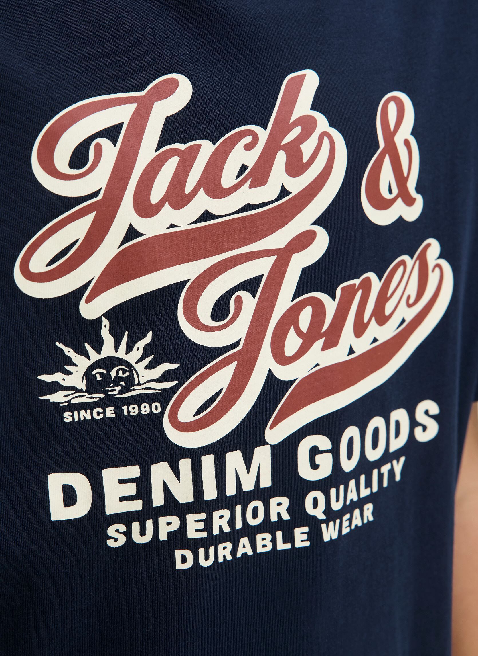 Tee-shirts manches courtes Jjelogo Tee Ss Oneck 2 Col Aw25 Noos Jnr garçon bleu Jack & Jones Tee-shirts manches courtes Jjelogo Tee Ss Oneck 2 Col Aw25 Noos Jnr garçon bleu SKY CAPTAIN