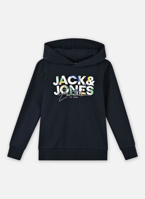 Jack & Jones Kapuzenpullover Jjgeplas Sweat Hood Jnr jungen blau