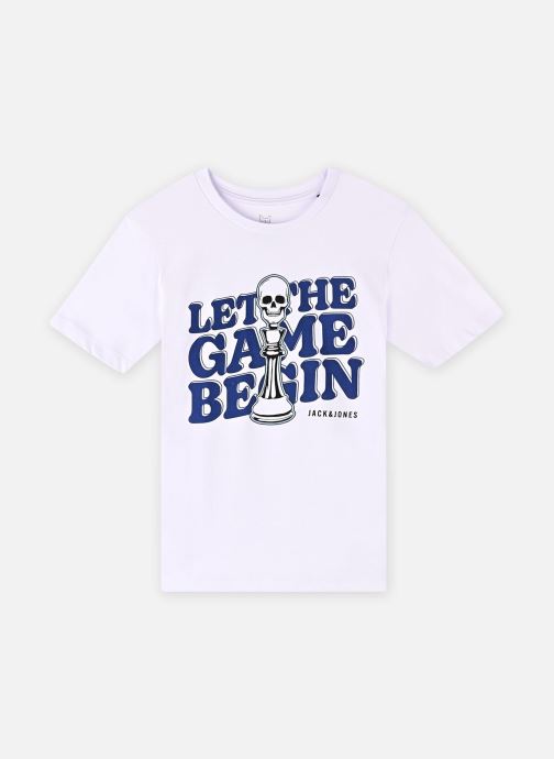 Jack & Jones Tee-shirts manches courtes Jjsully Tee Ss Crew Neck Jnr garçon blanc