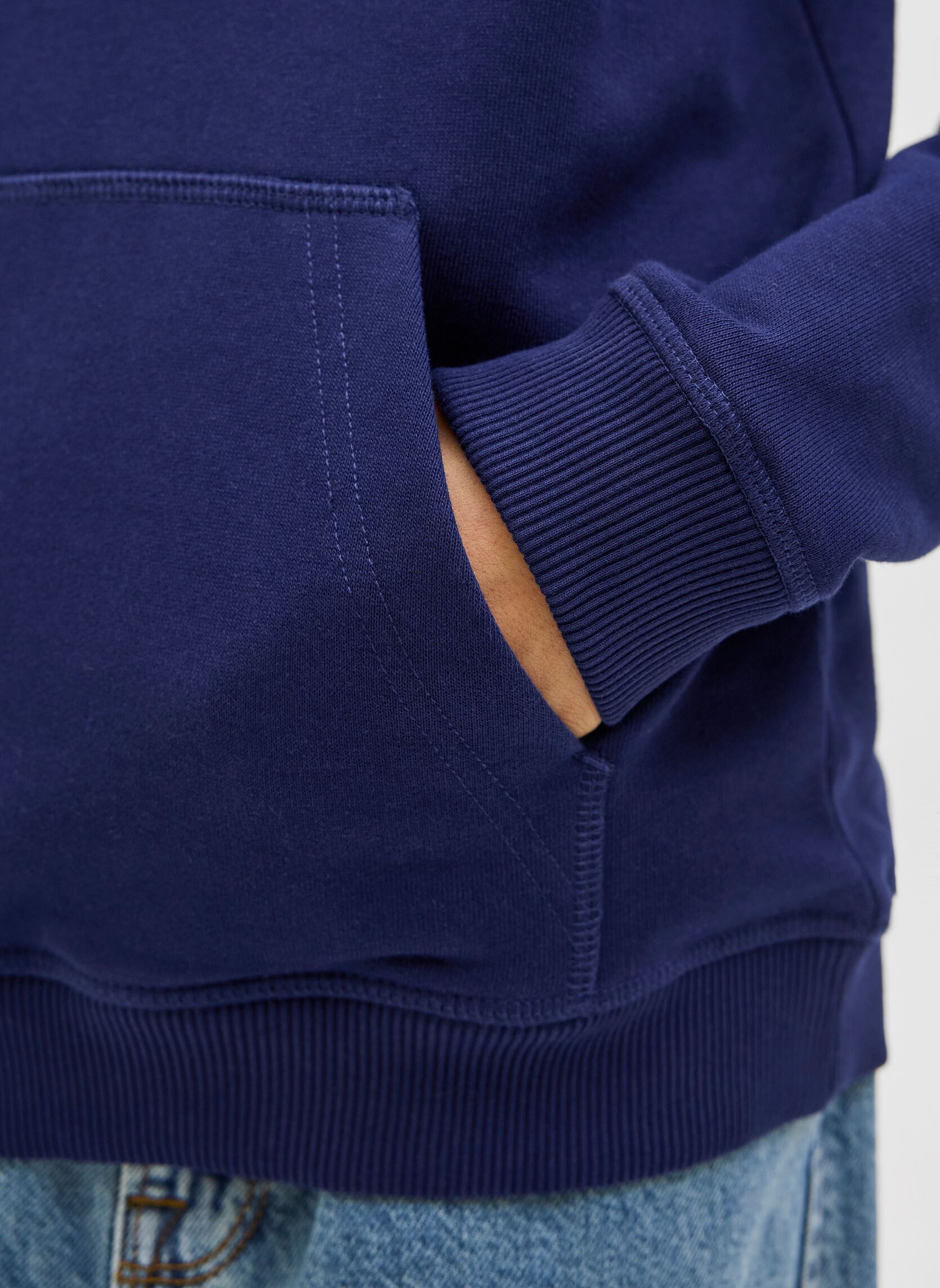 Kapuzenpullover Jornorrebro Emb Sweat Hood Noos Jnr jungen blau Jack & Jones Kapuzenpullover Jornorrebro Emb Sweat Hood Noos Jnr jungen blau OCEAN CAVERN