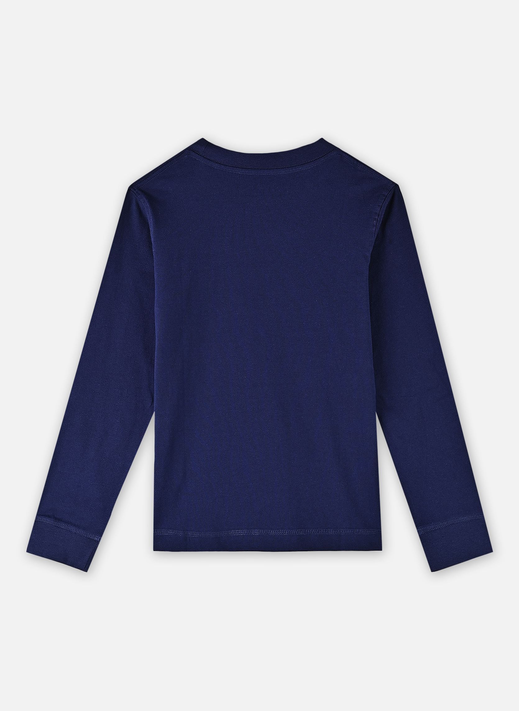 Tee-shirts manches longues Jornorrebro Emb Tee Ls Crew Neck Jnr garçon bleu Jack & Jones Tee-shirts manches longues Jornorrebro Emb Tee Ls Crew Neck Jnr garçon bleu OCEAN CAVERN