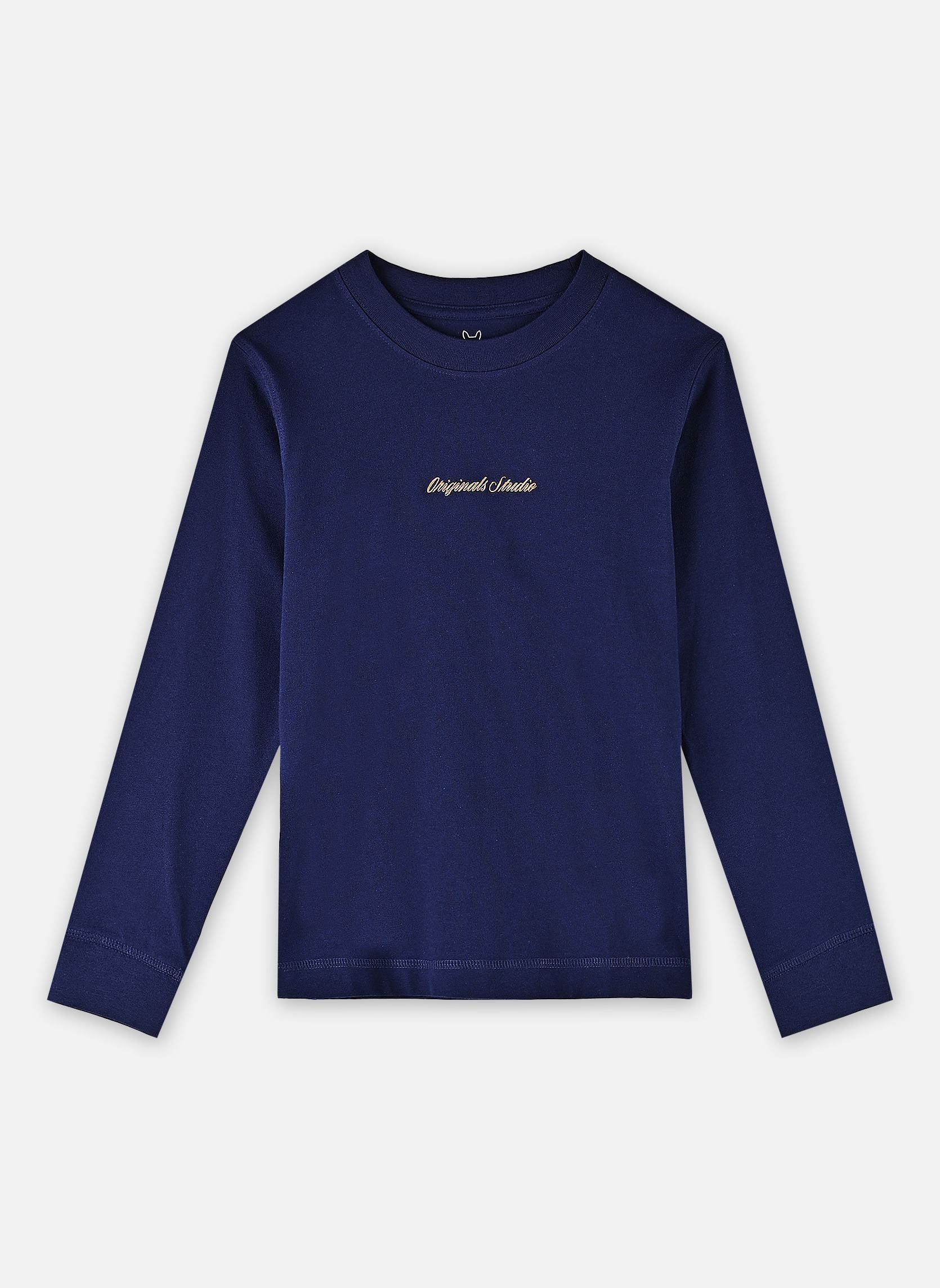 Vêtements Jack & Jones Jornorrebro Emb Tee Ls Crew Neck Jnr pour Accessoires - vue 2