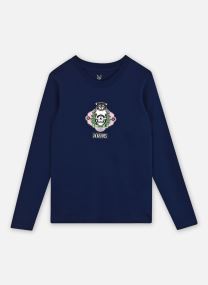 Tee-shirts manches longues Jorskull Nature Tee Ls Crew Neck Sn Jnr garçon blanc