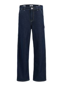 Rechte jeans Jjialex Jjcarpenter Sq 202 Sn Jnr jongens blauw Jack & Jones Rechte jeans Jjialex Jjcarpenter Sq 202 Sn Jnr jongens blauw BLUE DENIM