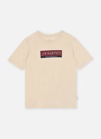 Tee-shirts manches courtes Jorinwood Block Brand Tee Ss Cn Noos Jnr garçon bleu