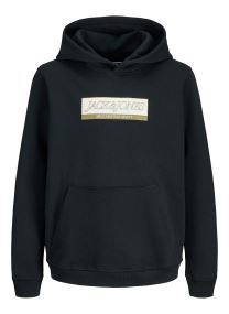 Kapuzenpullover Jorinwood Block Branding Sweat Noos Jnr jungen schwarz