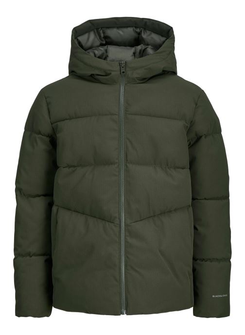 Jack & Jones Gewatteerde jassen Jjglobal Puffer Jacket Jnr jongens groen
