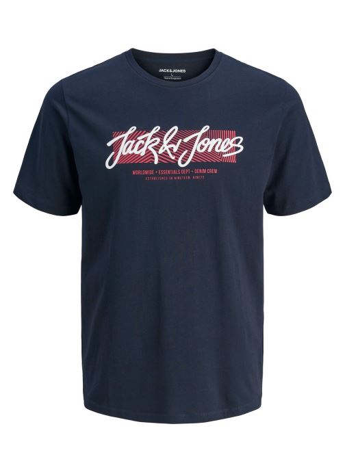 Jack & Jones Kurzarm-T-Shirts Jjurban Tee Ss Crew Neck Jnr jungen blau