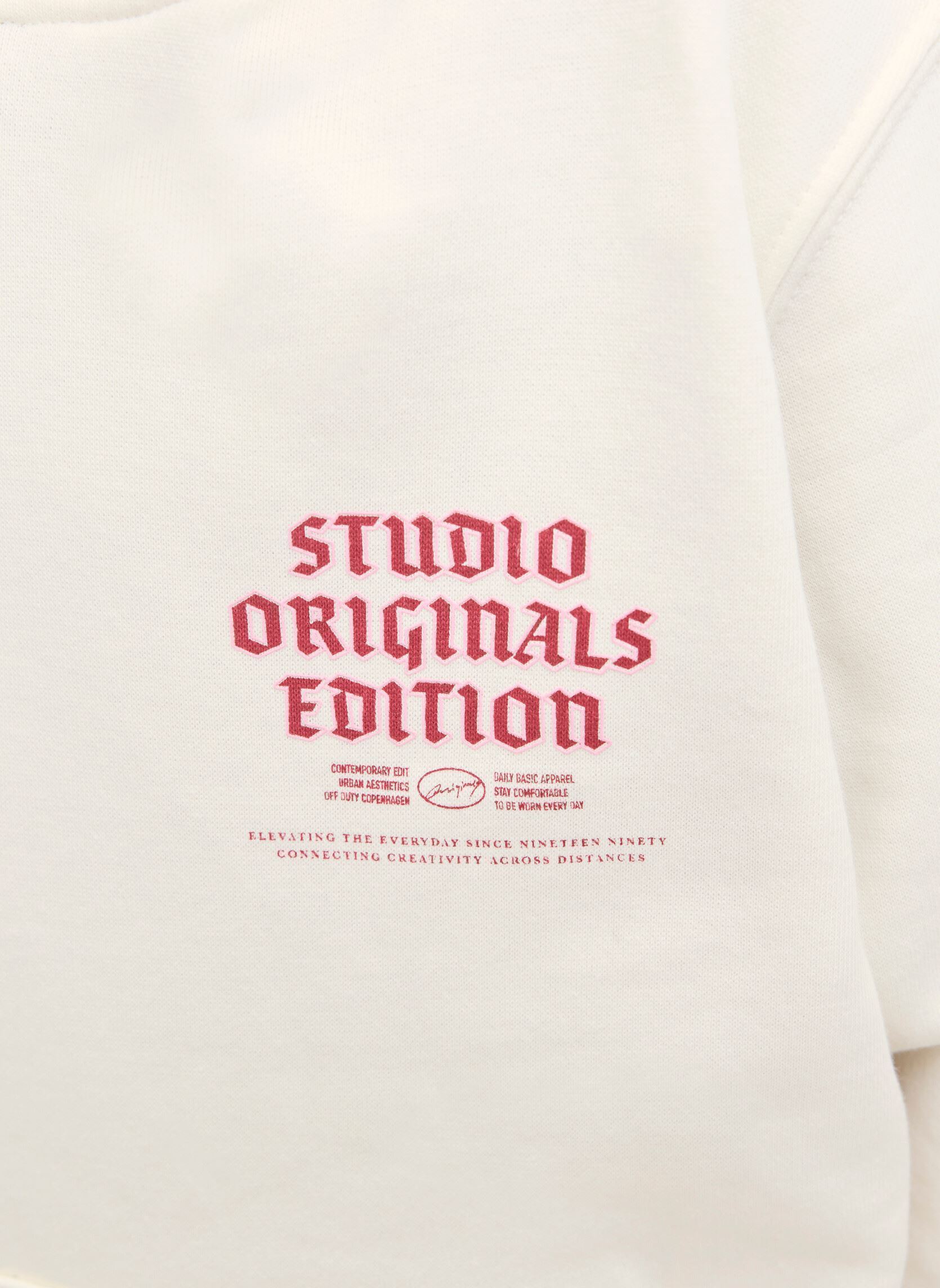 Hoodies Jormeadows Sweat Hood Jnr jongens wit Jack & Jones Hoodies Jormeadows Sweat Hood Jnr jongens wit ANTIQUE WHITE