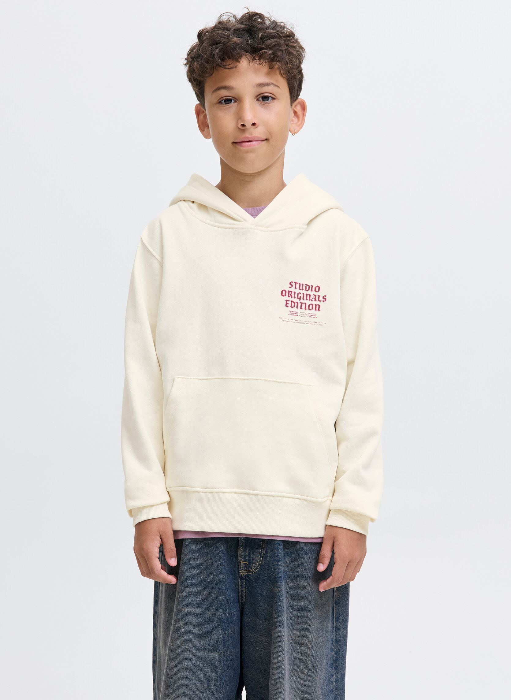 Vêtements Jack & Jones Jormeadows Sweat Hood Jnr pour Accessoires - vue 2