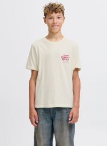 T-shirt a maniche corte Jormeadows Typo Tee Ss Crew Neck Jnr bambino bianco Jack & Jones T-shirt a maniche corte Jormeadows Typo Tee Ss Crew Neck Jnr bambino bianco ANTIQUE WHITE