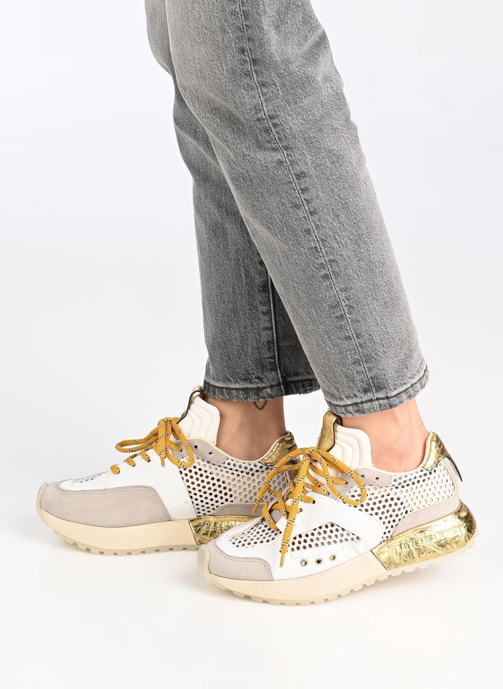Sneaker C01103 damen gold und bronze AS98 Sneaker C01103 damen gold und bronze COMBI 10 ICE