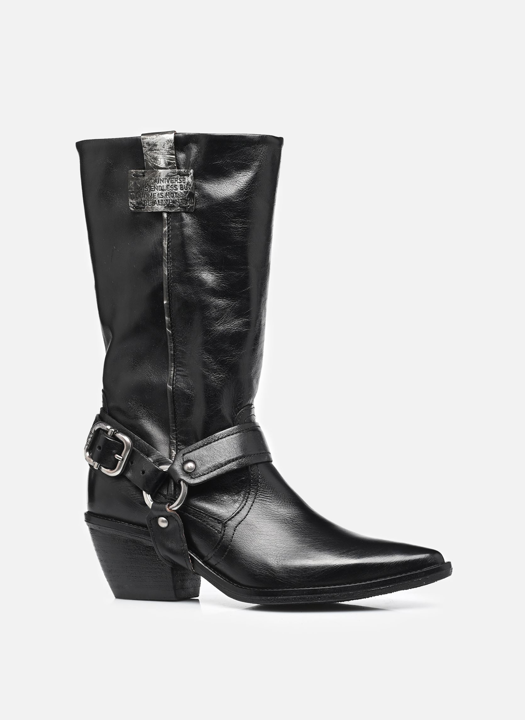 Bottes B84215 femme noir AS98 Bottes B84215 femme noir NERO+ARGENTO