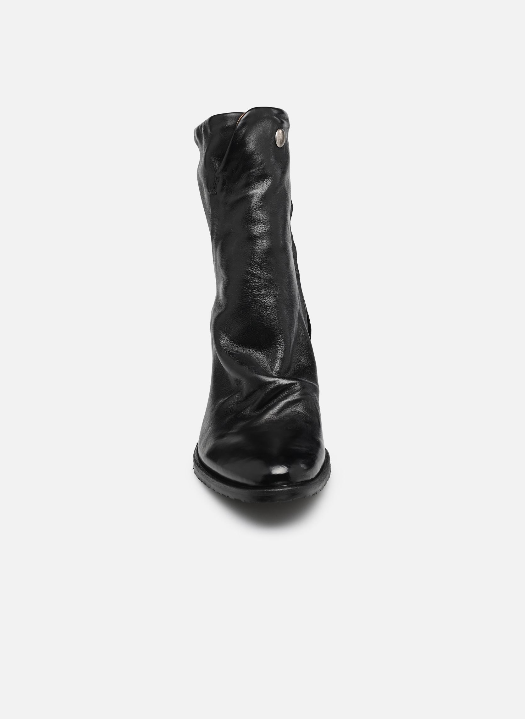 Niedrige Ankle Boots B82209 damen schwarz AS98 Niedrige Ankle Boots B82209 damen schwarz NERO LISSE