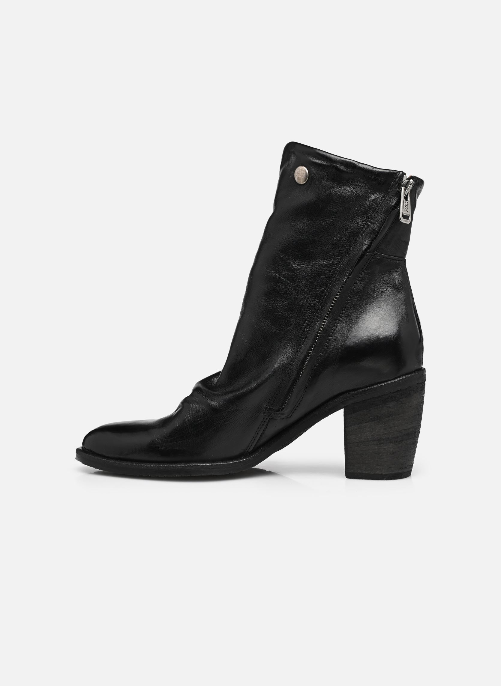 Niedrige Ankle Boots B82209 damen schwarz AS98 Niedrige Ankle Boots B82209 damen schwarz NERO LISSE