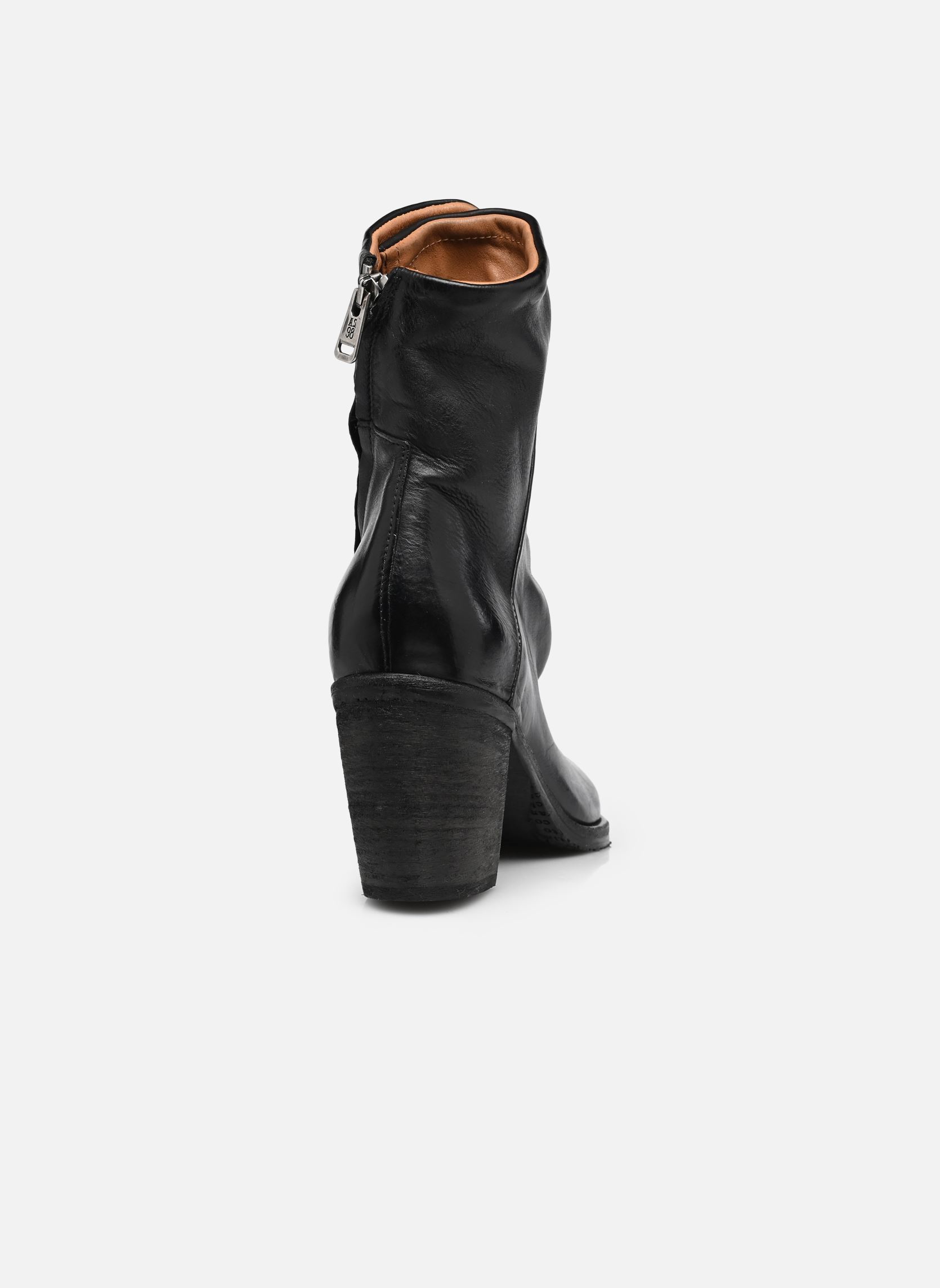 Niedrige Ankle Boots B82209 damen schwarz AS98 Niedrige Ankle Boots B82209 damen schwarz NERO LISSE