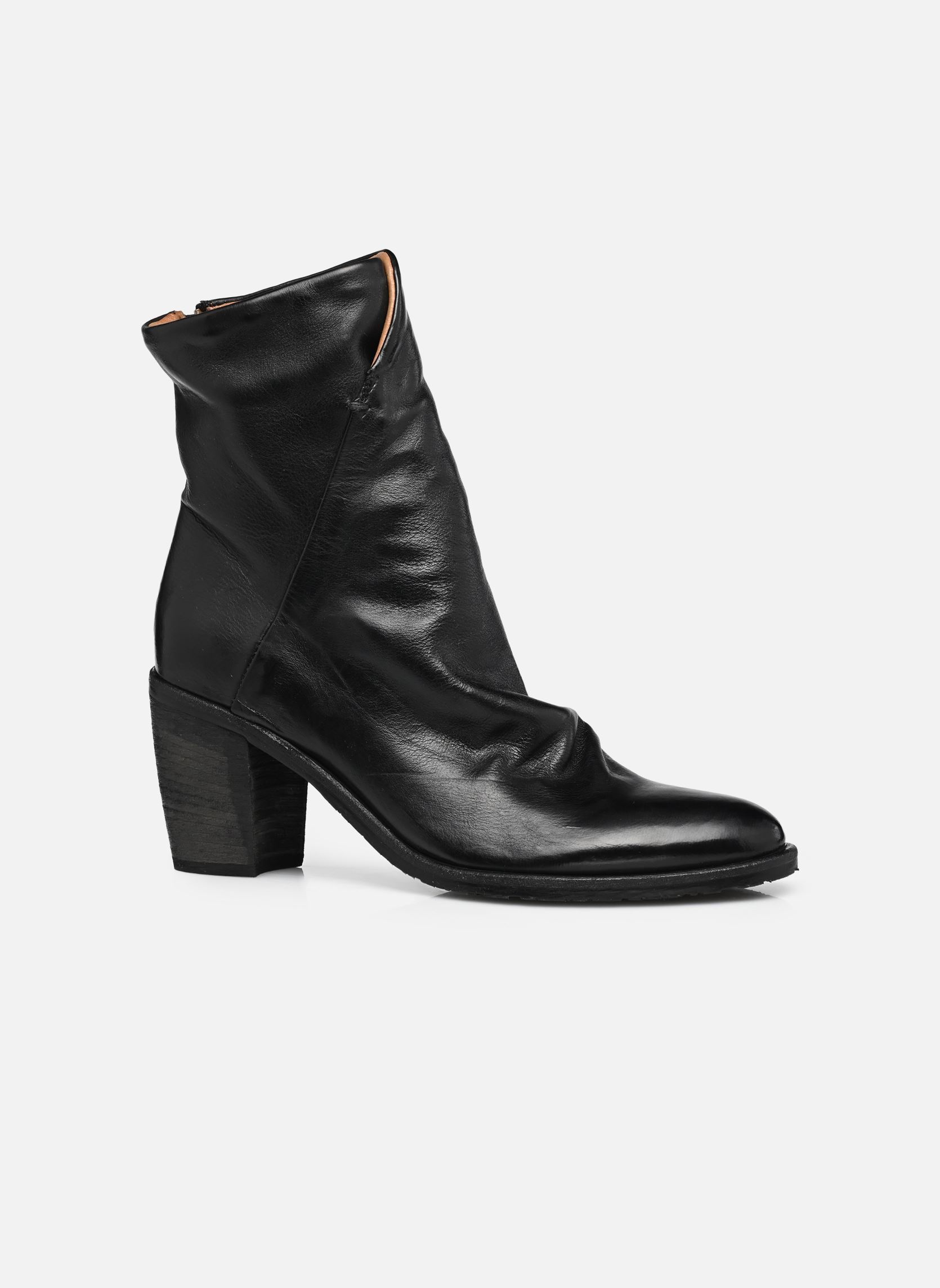 Niedrige Ankle Boots B82209 damen schwarz AS98 Niedrige Ankle Boots B82209 damen schwarz NERO LISSE
