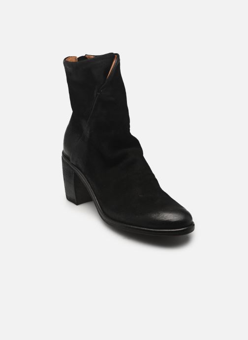 AS98 Enkellaarzen en boots B82209 dames zwart