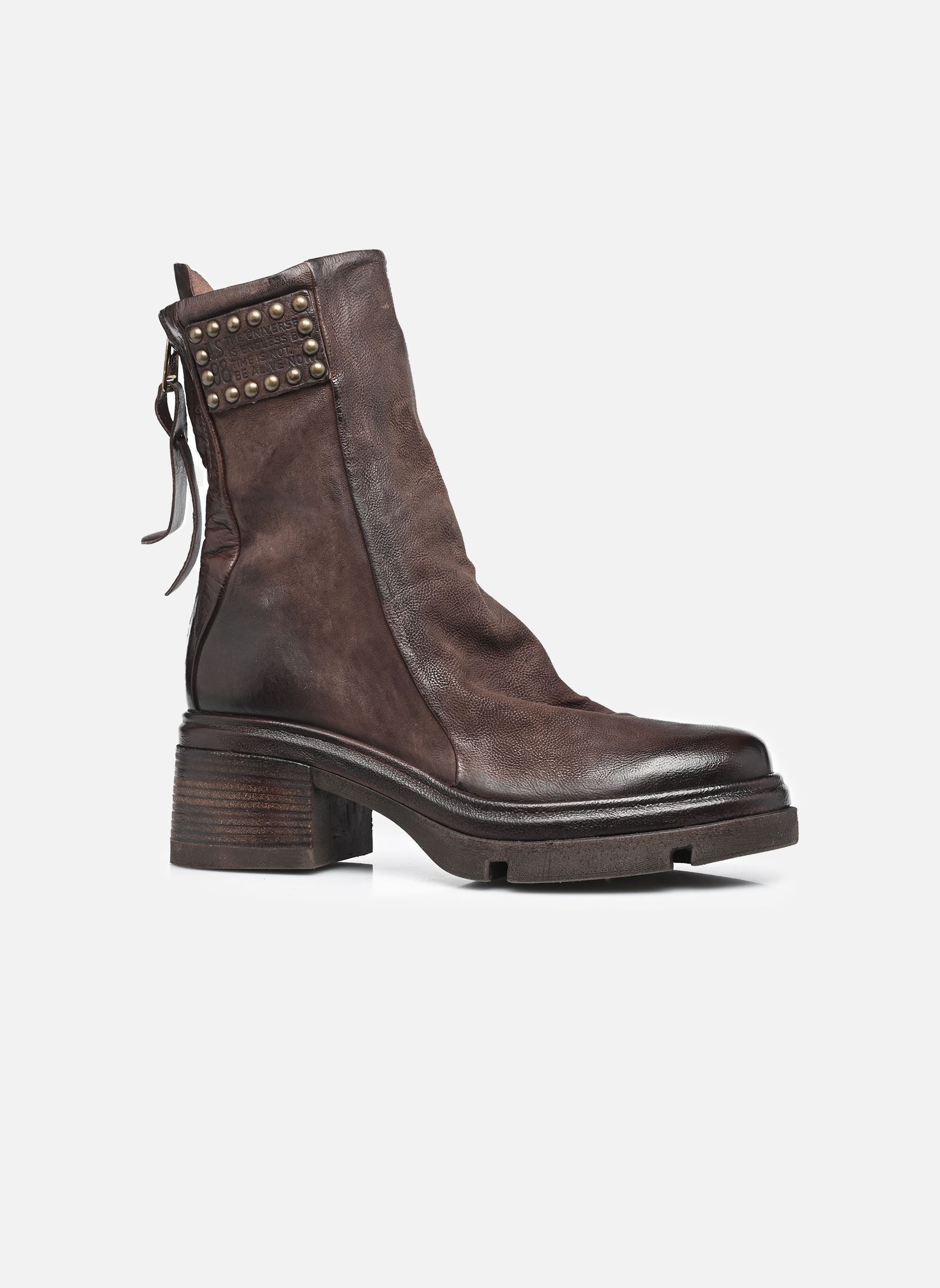 Enkellaarzen en boots A89227 dames bruin AS98 Enkellaarzen en boots A89227 dames bruin EBANO