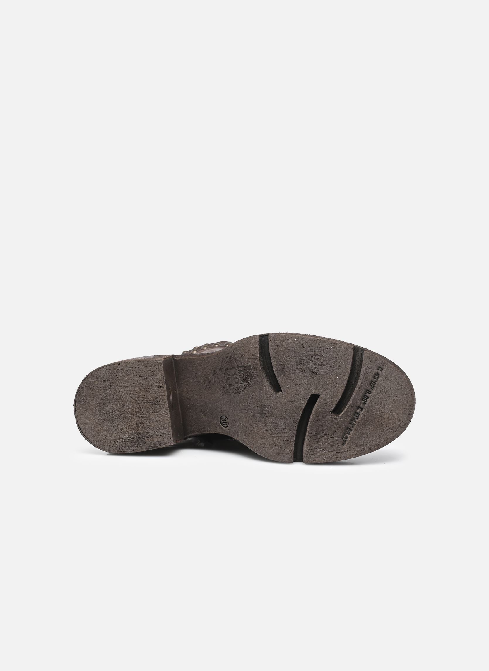 Enkellaarzen en boots A89227 dames bruin AS98 Enkellaarzen en boots A89227 dames bruin EBANO