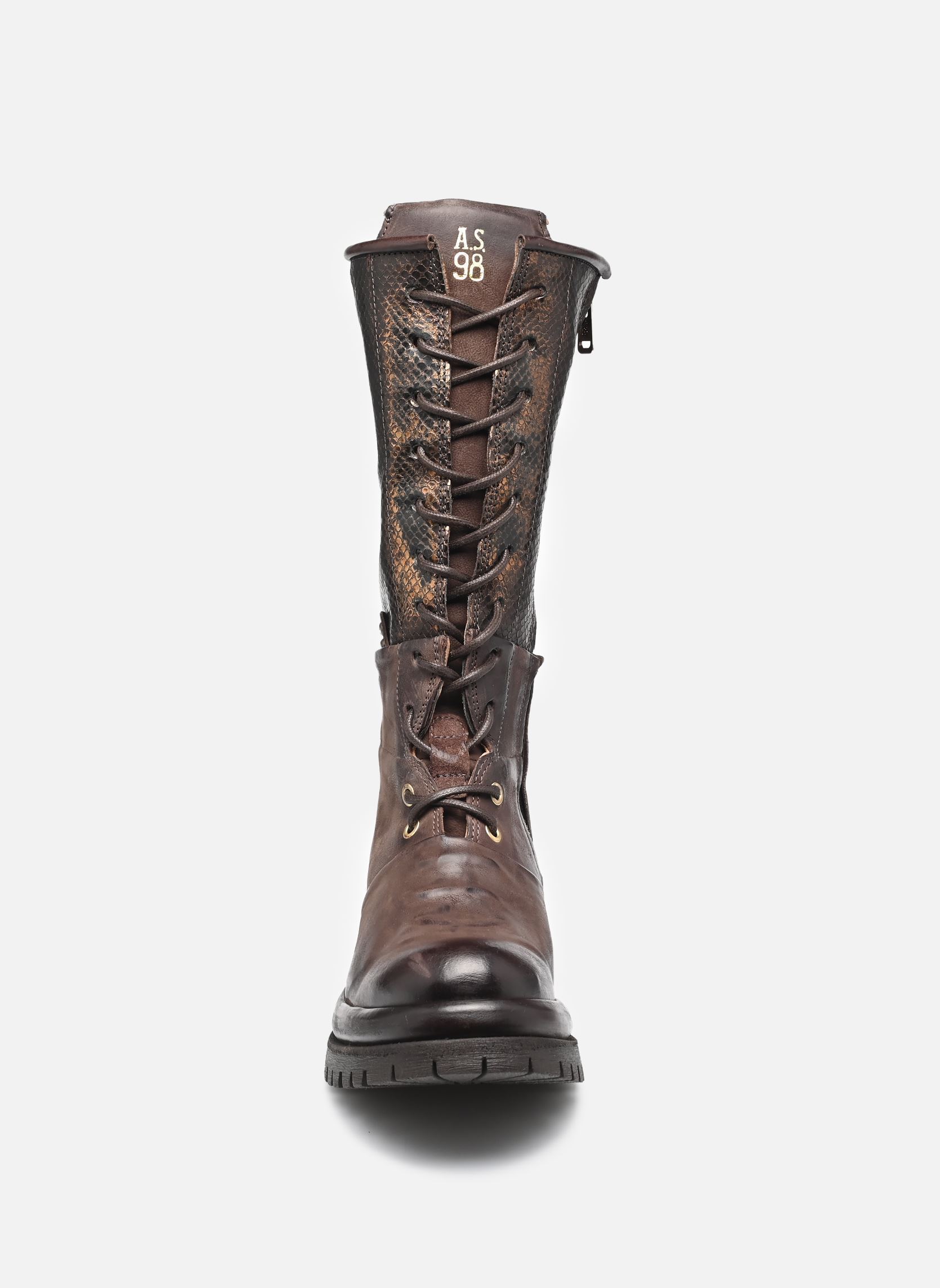 Bottes B51327 femme marron AS98 Bottes B51327 femme marron EBANO