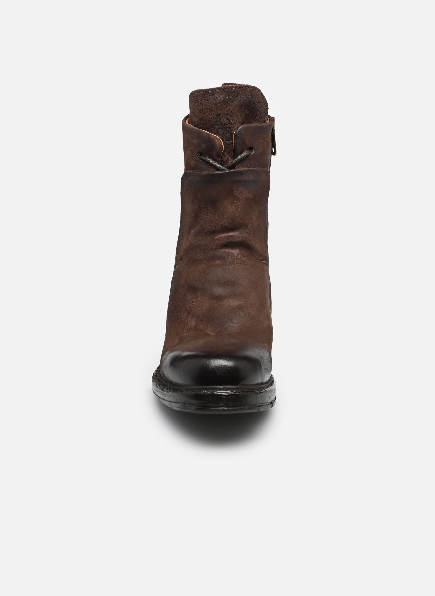 Bottines à lacets B80231 femme marron AS98 Bottines à lacets B80231 femme marron EBANO