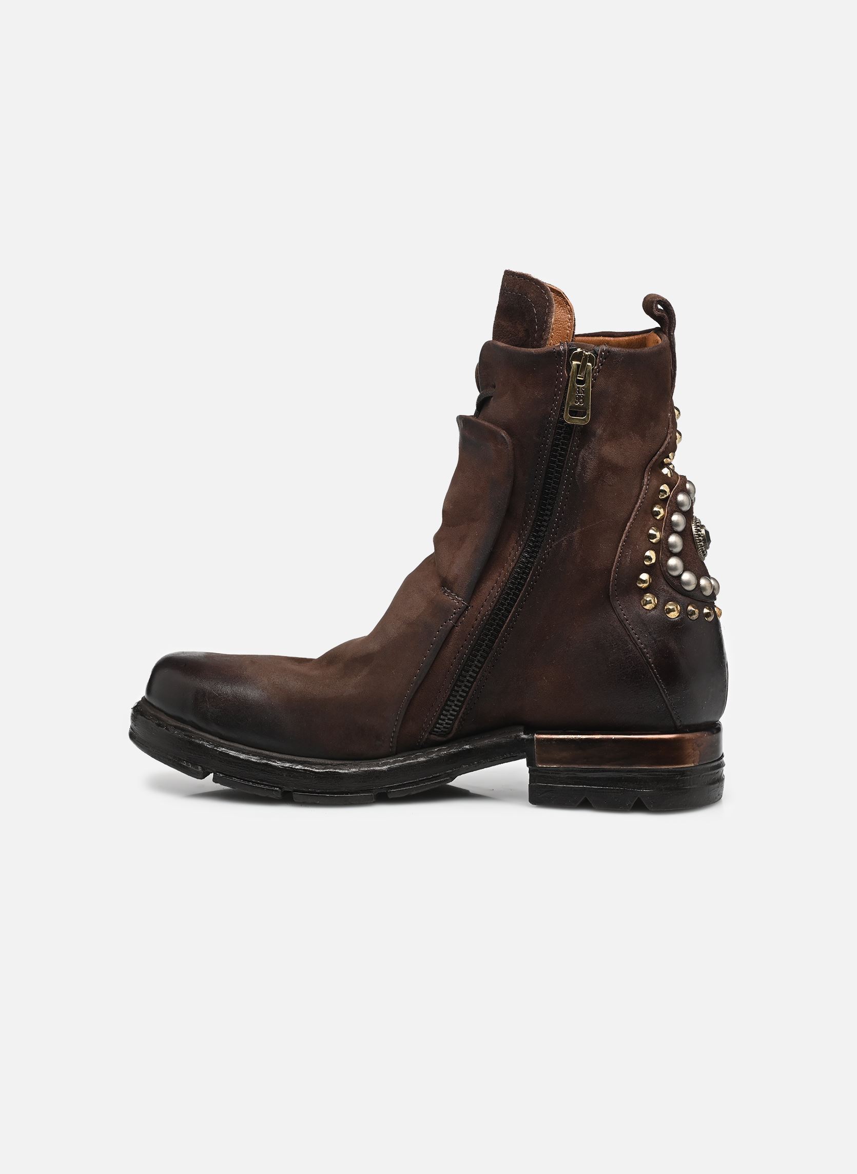 Bottines à lacets B80231 femme marron AS98 Bottines à lacets B80231 femme marron EBANO
