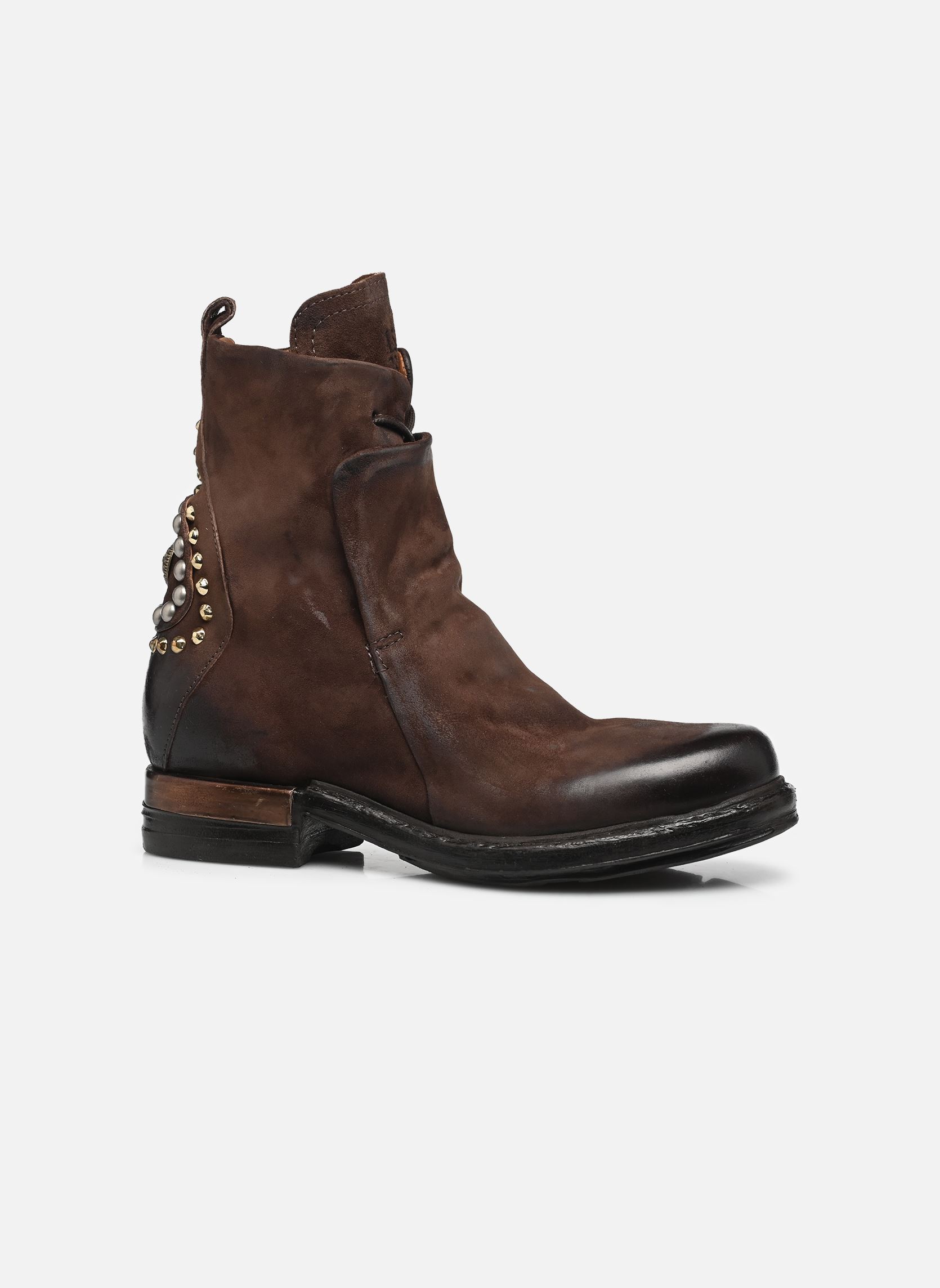 Bottines à lacets B80231 femme marron AS98 Bottines à lacets B80231 femme marron EBANO