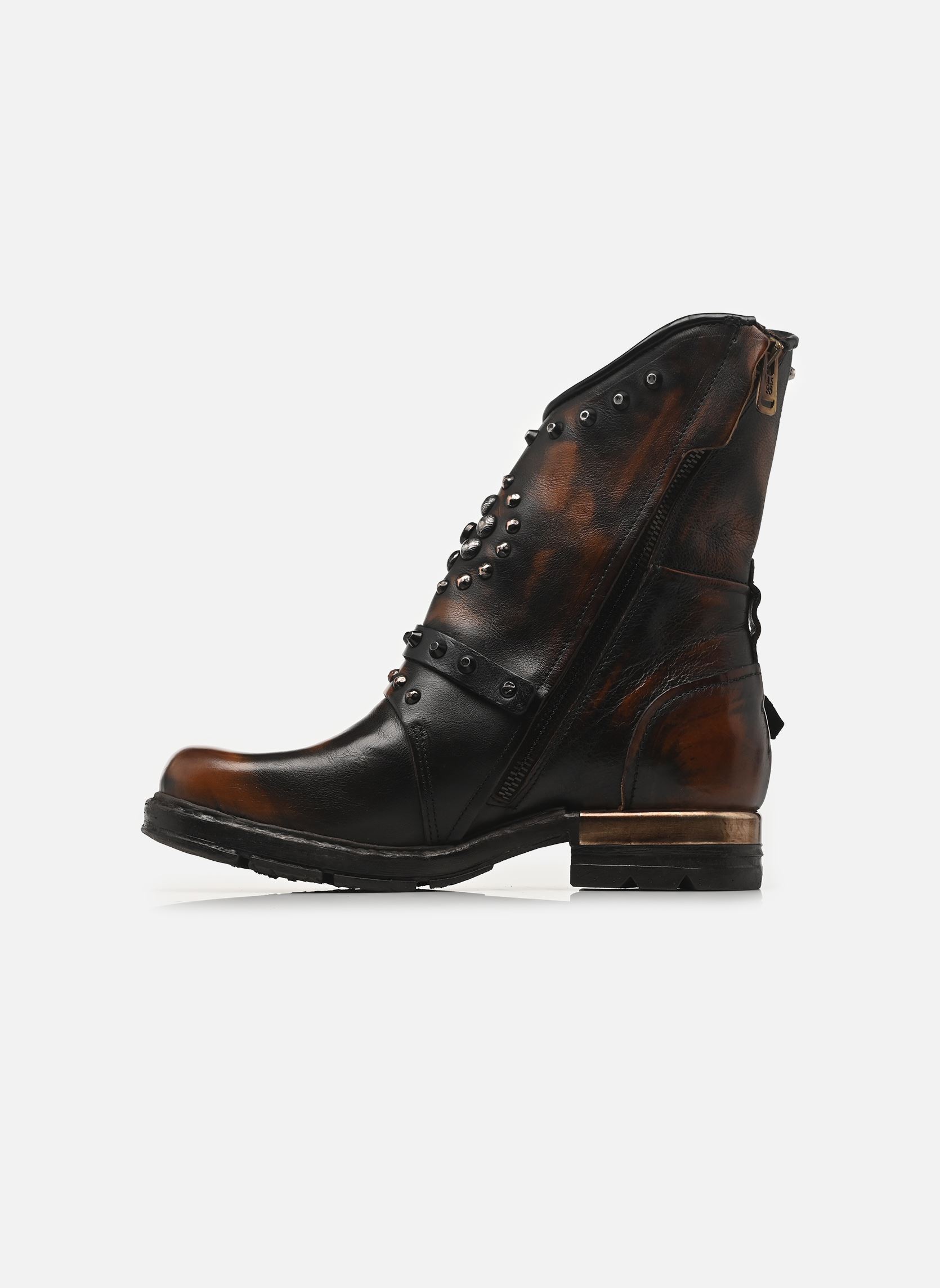 Bottines et boots B80203 femme noir AS98 Bottines et boots B80203 femme noir CALVADOS+NERO