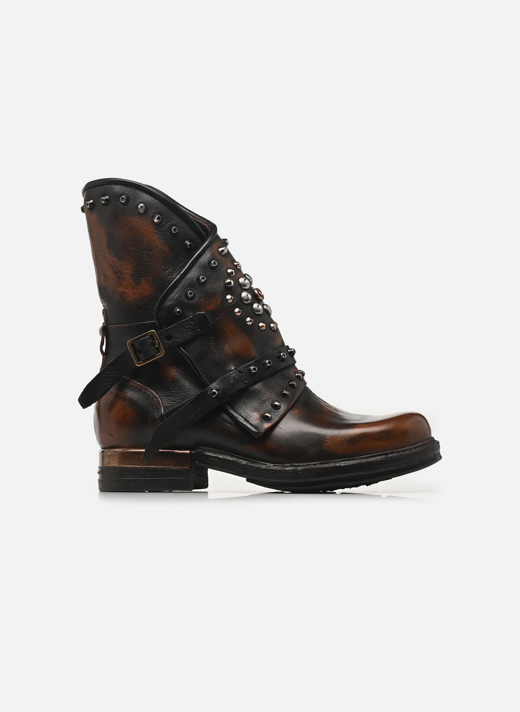 Bottines et boots B80203 femme noir AS98 Bottines et boots B80203 femme noir CALVADOS+NERO