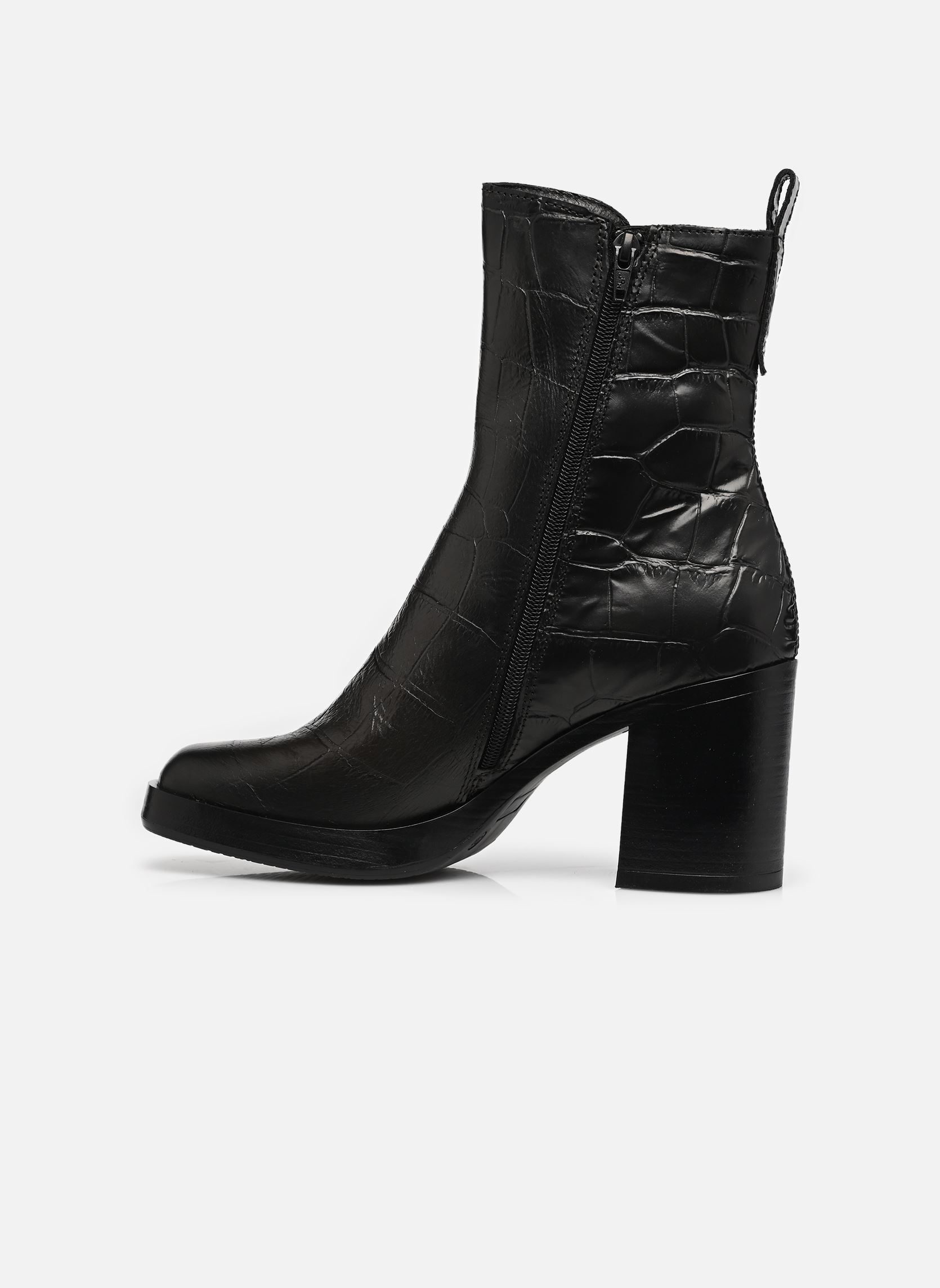 Niedrige Ankle Boots P96212 damen schwarz Mjus Niedrige Ankle Boots P96212 damen schwarz FUMO