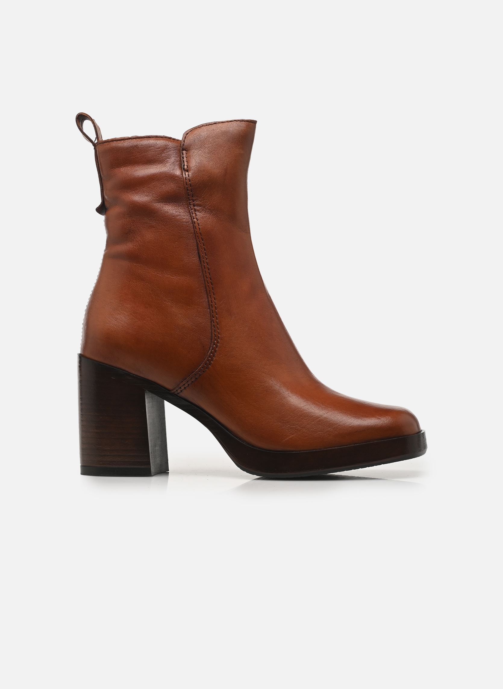 Bottines et boots P96212 femme marron Mjus Bottines et boots P96212 femme marron avana