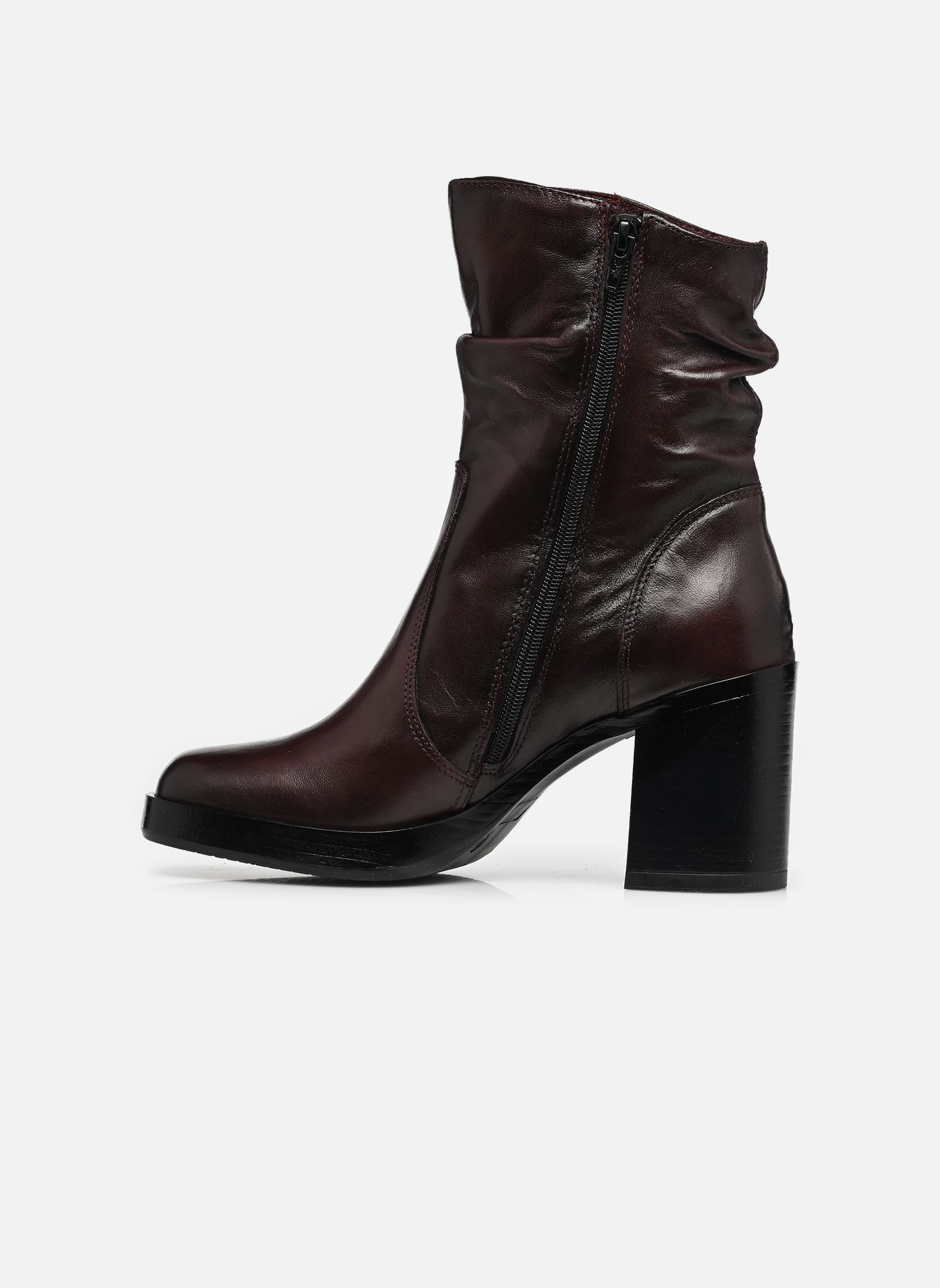 Bottines basses P96227 femme marron Mjus Bottines basses P96227 femme marron BURGUNDY