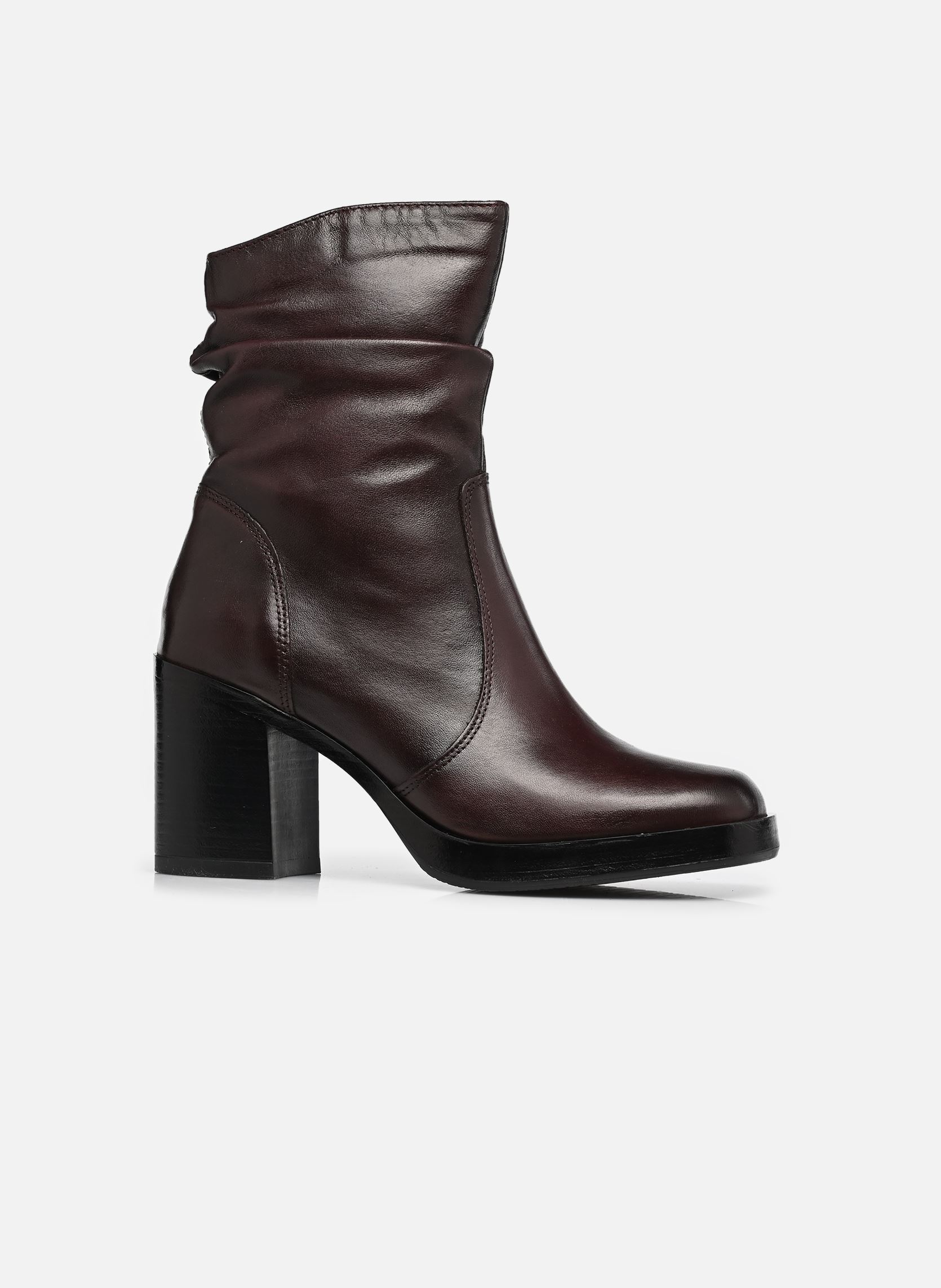 Bottines basses P96227 femme marron Mjus Bottines basses P96227 femme marron BURGUNDY