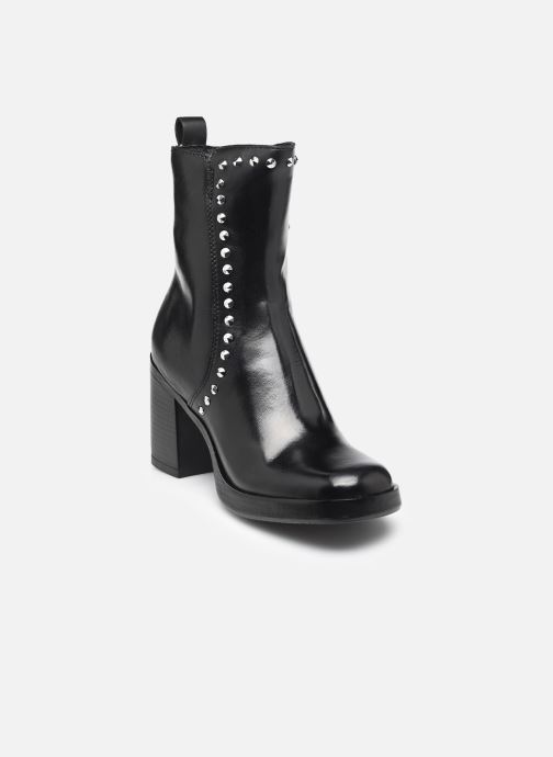 Mjus Enkellaarzen en boots P96233 dames zwart