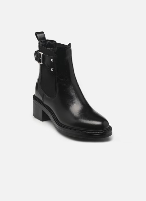 Mjus Enkellaarzen en boots L99201 dames zwart