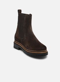 Lage enkellaarsjes T60204 dames bruin