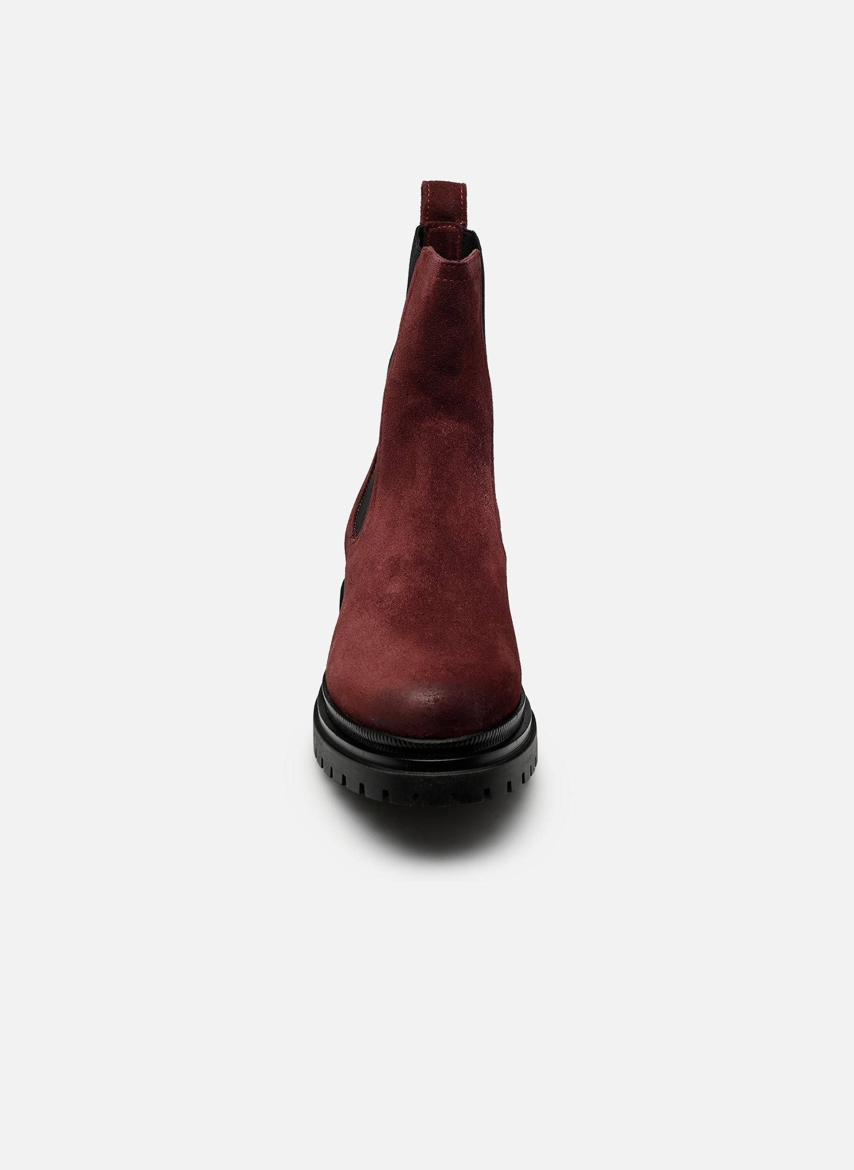 Lage enkellaarsjes T60204 dames bruin Mjus Lage enkellaarsjes T60204 dames bruin BURGUNDY