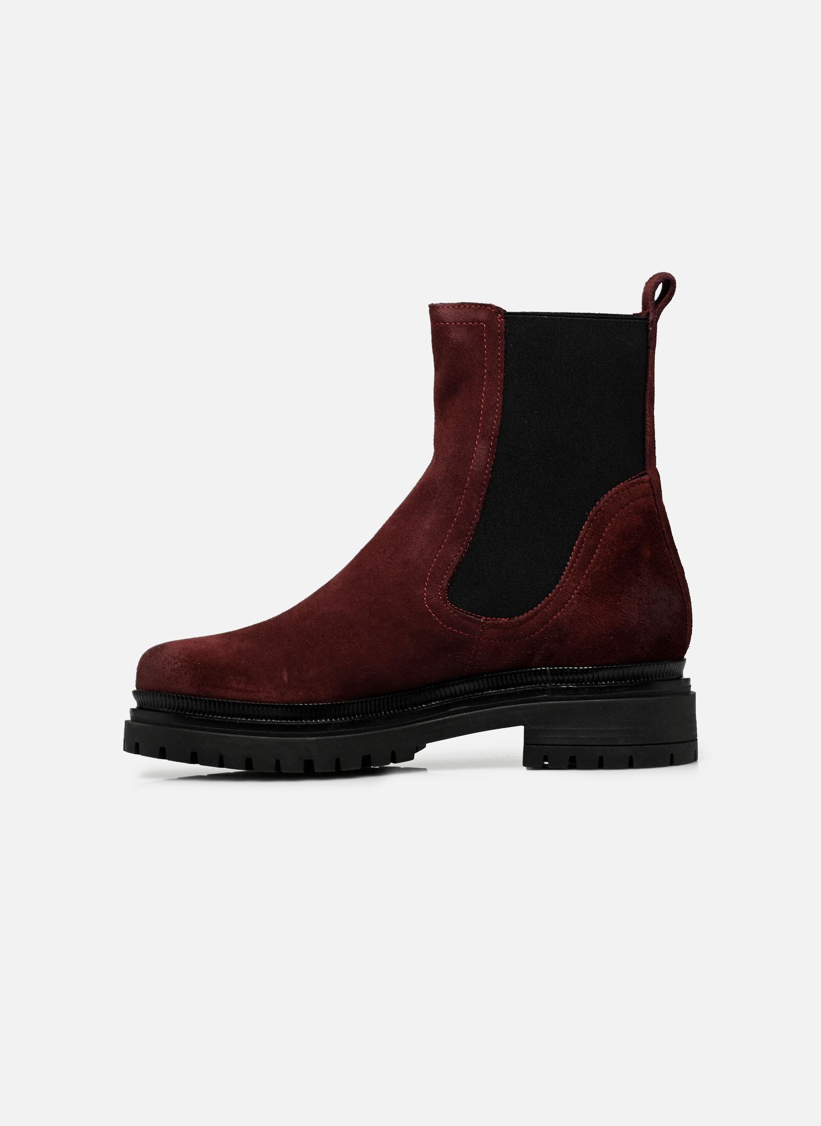 Lage enkellaarsjes T60204 dames bruin Mjus Lage enkellaarsjes T60204 dames bruin BURGUNDY