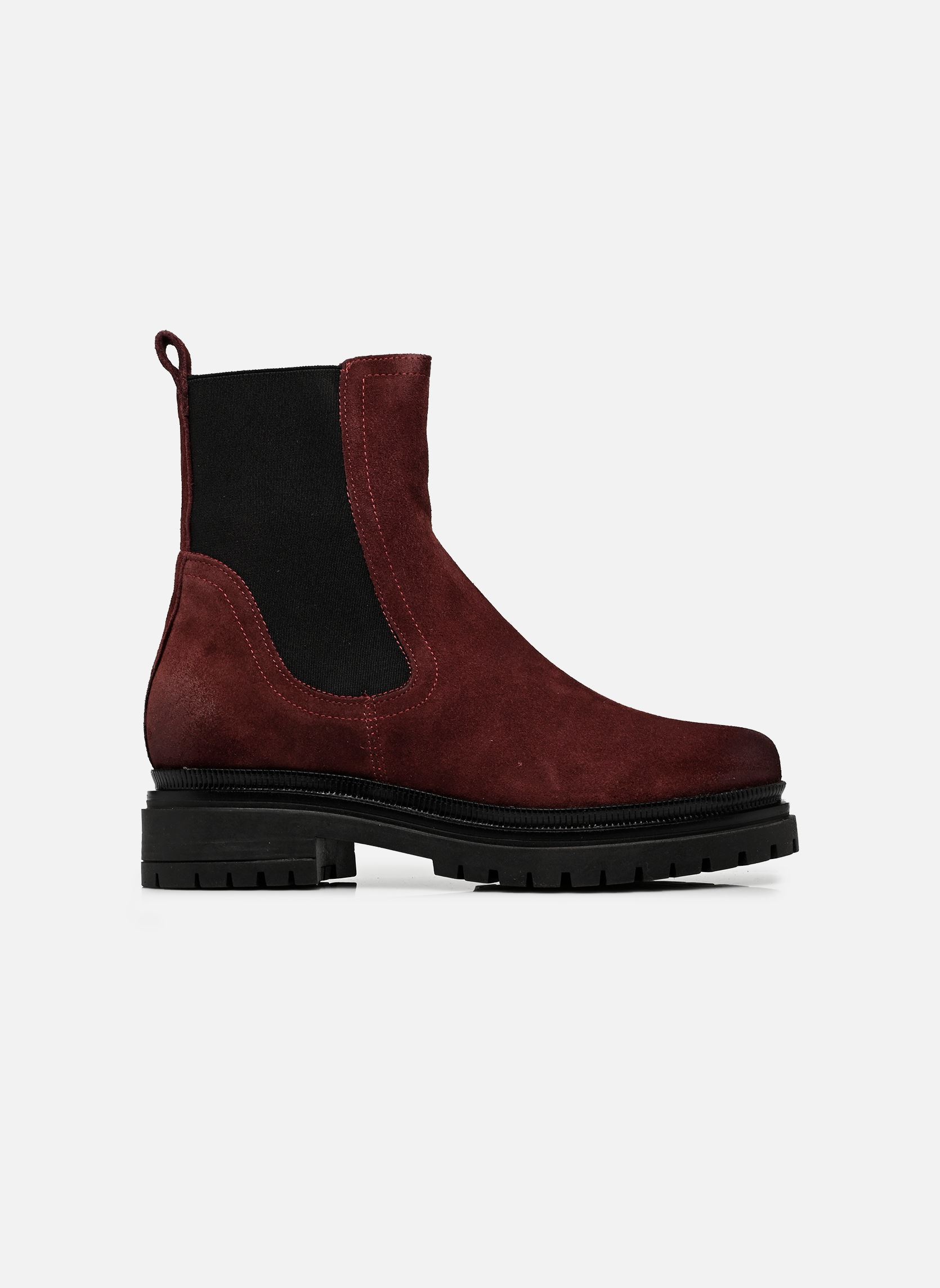 Lage enkellaarsjes T60204 dames bruin Mjus Lage enkellaarsjes T60204 dames bruin BURGUNDY