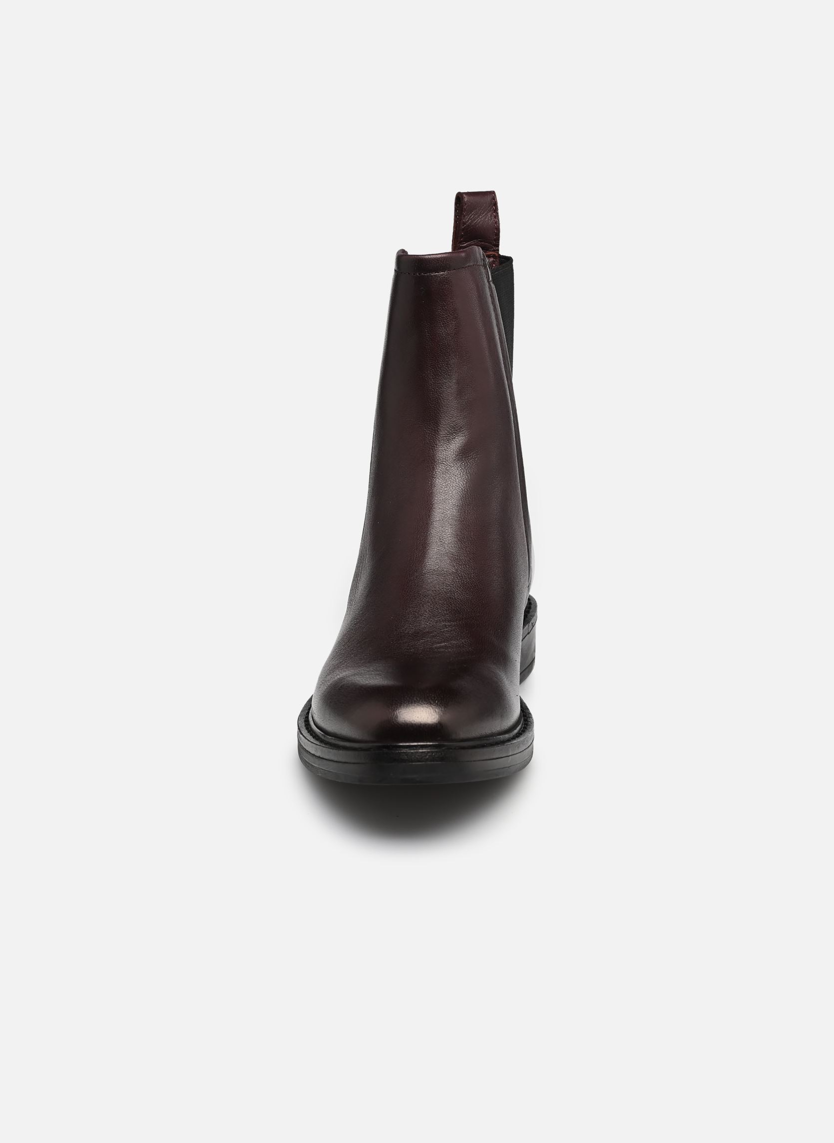 Lage enkellaarsjes T81223 dames bruin Mjus Lage enkellaarsjes T81223 dames bruin BURGUNDY
