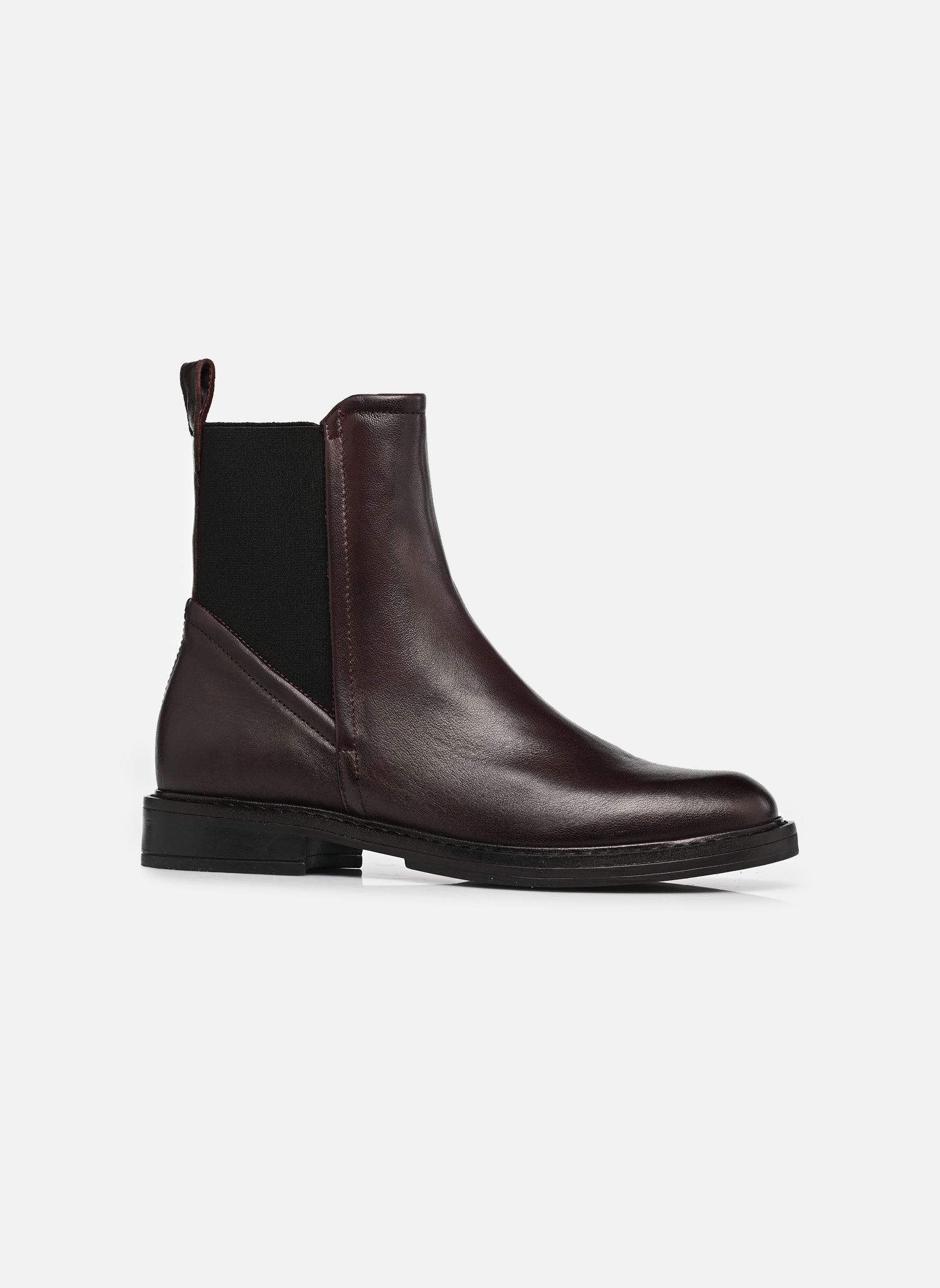 Lage enkellaarsjes T81223 dames bruin Mjus Lage enkellaarsjes T81223 dames bruin BURGUNDY