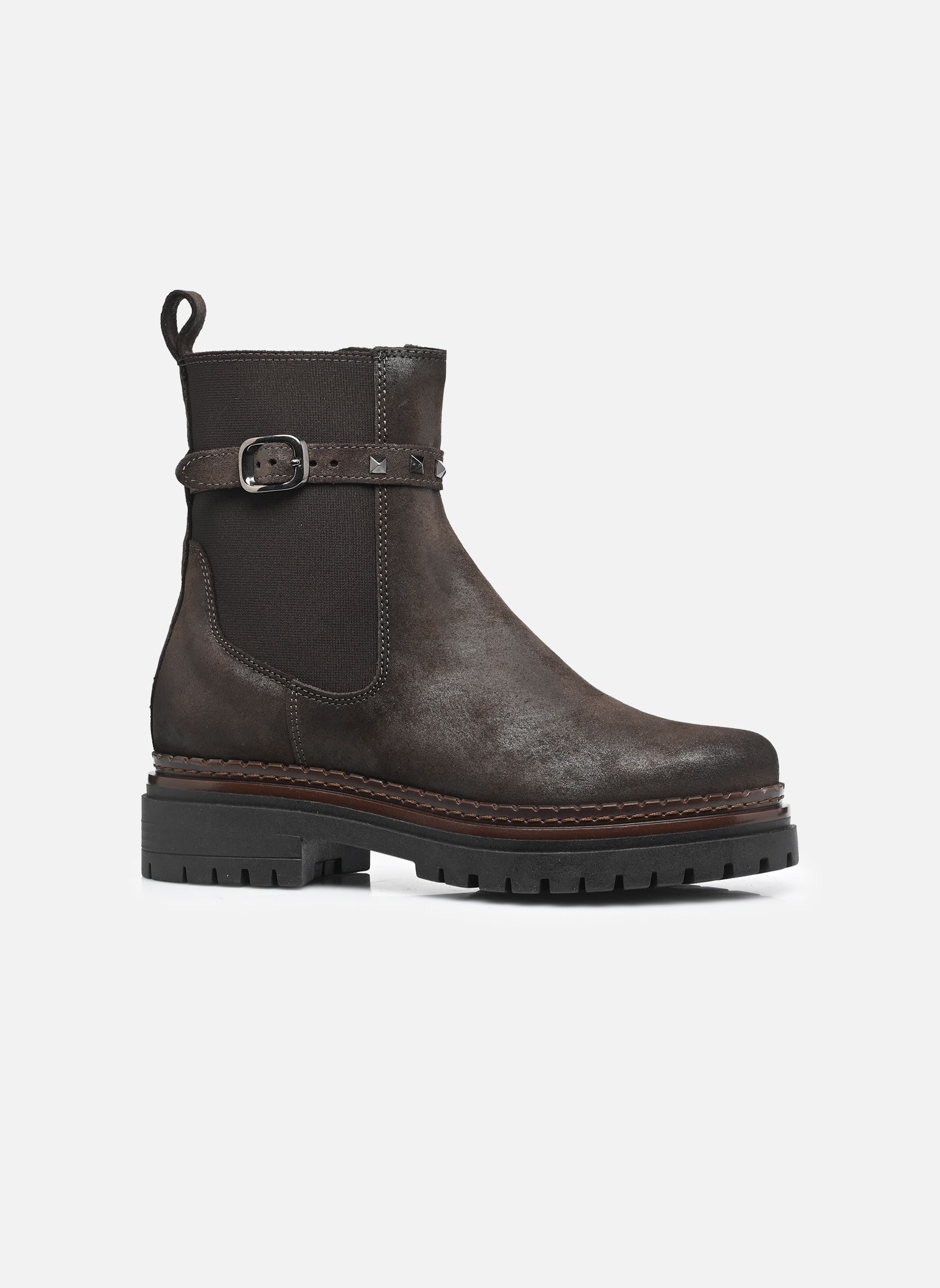 Bottines et boots L97201 femme marron Mjus Bottines et boots L97201 femme marron CAFFE