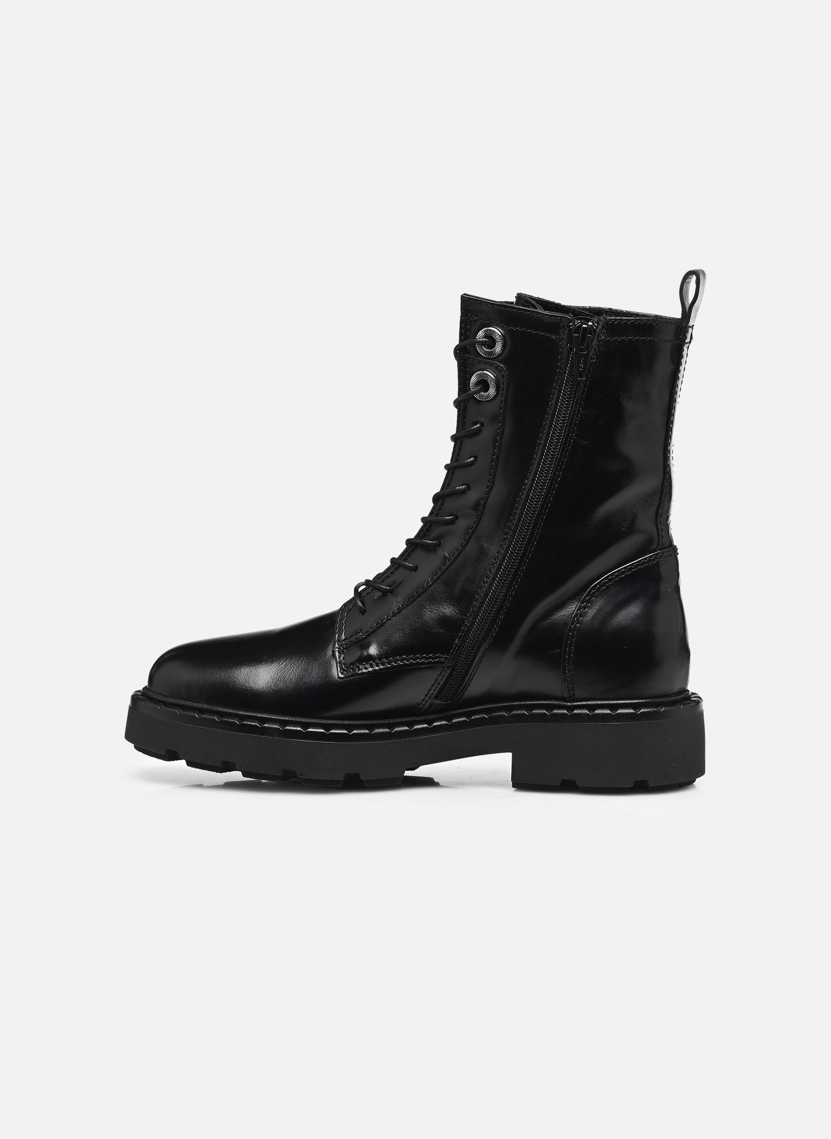 Geschnürte Stiefeletten L88213 damen schwarz Mjus Geschnürte Stiefeletten L88213 damen schwarz Nero