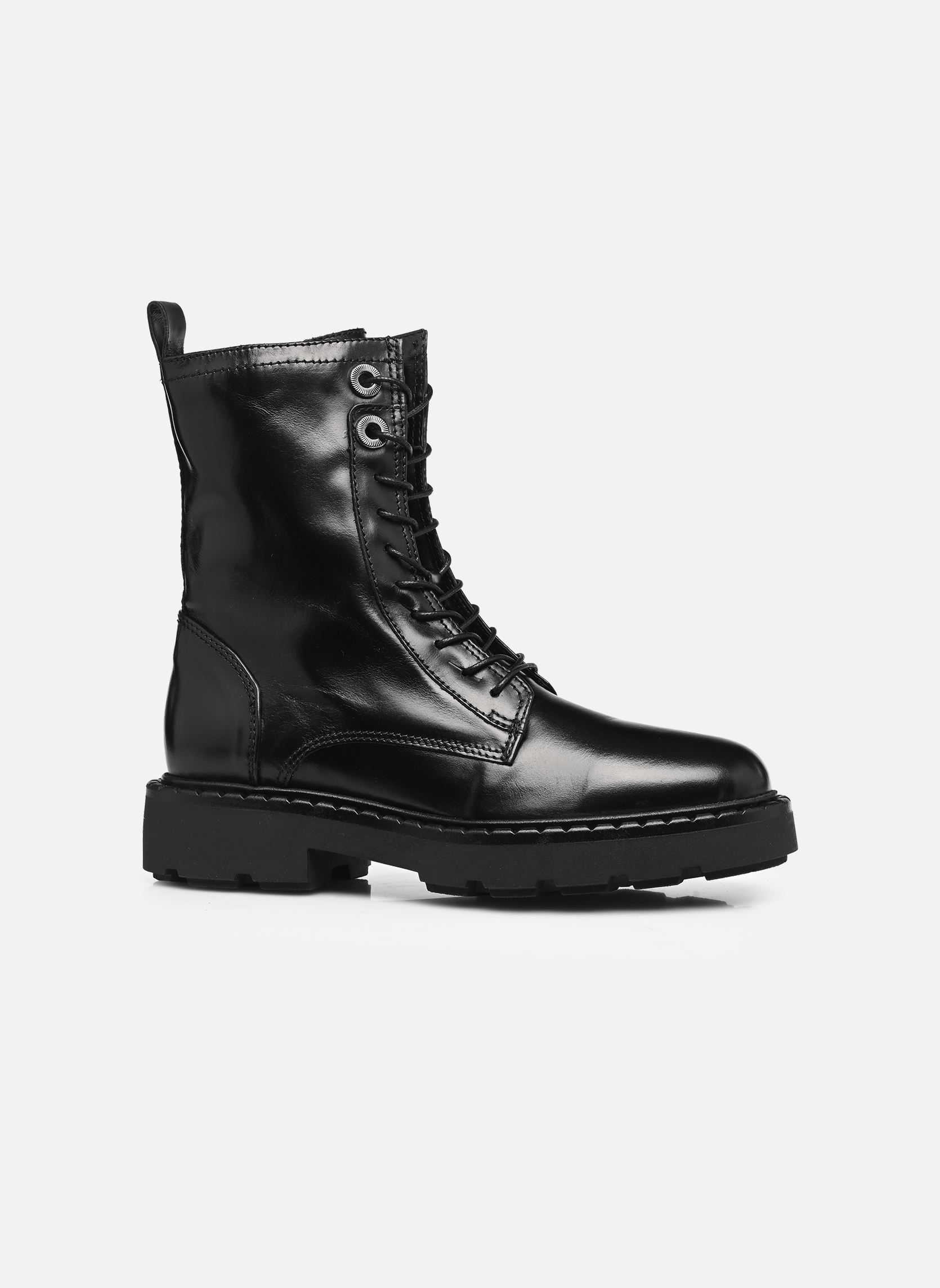 Geschnürte Stiefeletten L88213 damen schwarz Mjus Geschnürte Stiefeletten L88213 damen schwarz Nero